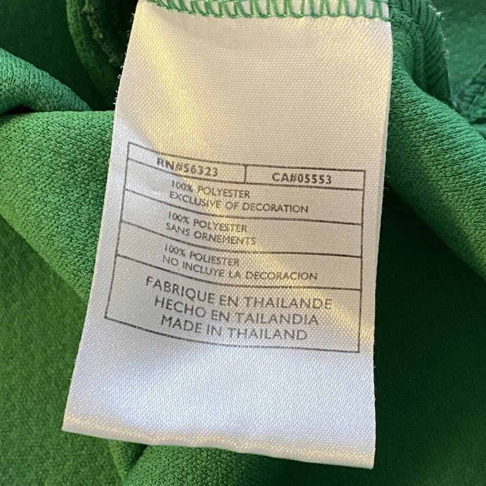Vintage Y2K Nike Shirt Mens XXL Embroidered Swoosh‎ Green Shooting Jersey 2XL